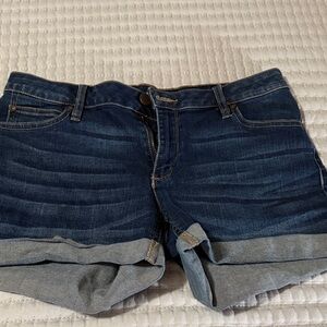a.n.a Dark Blue Jean Shorts size 6